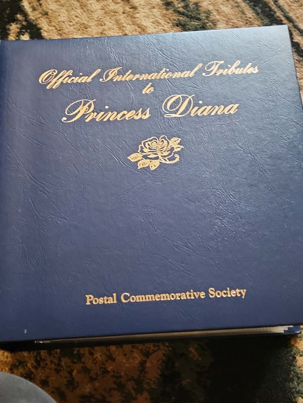Near-Complete Official International Tributes to Princess Diana Stamp Album -103